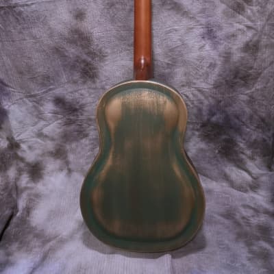 Duolian Resonator Guitar - Relic Brass Body image 2