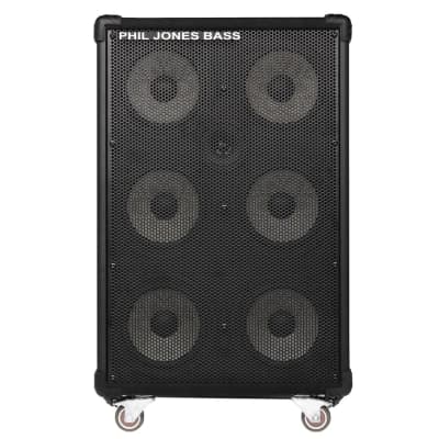 Phil Jones CAB-67 500-Watt 6x7" Bass Speaker Cabinet