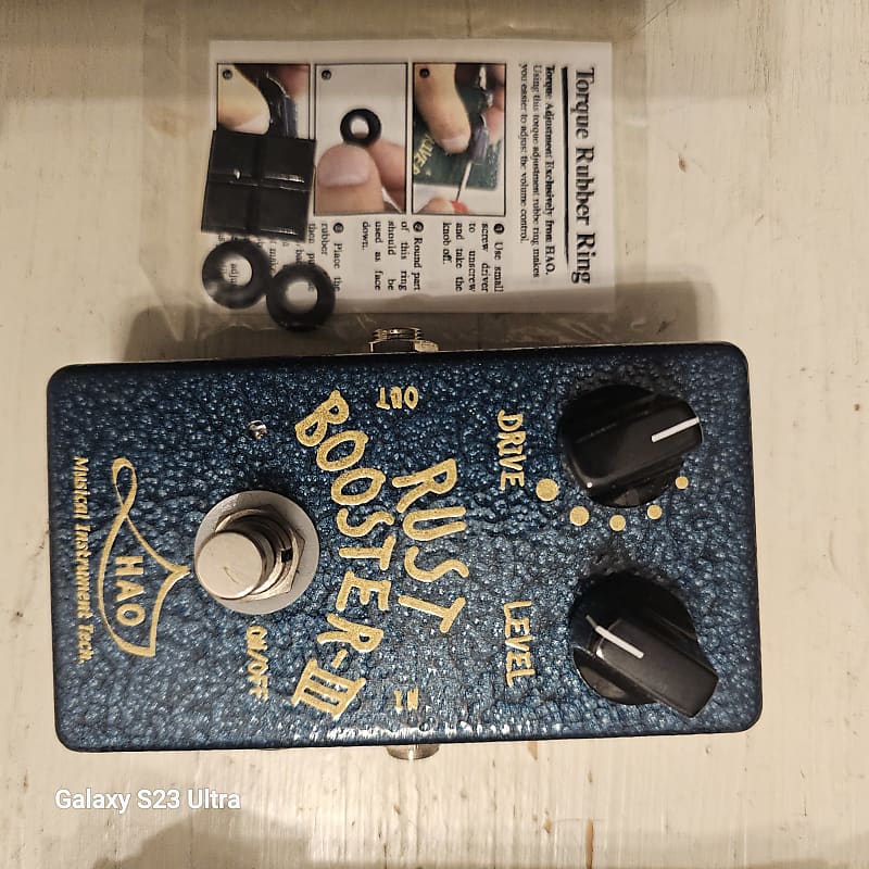 HAO NEW Rust Booster lll Overdrive Distortion Booster | Reverb