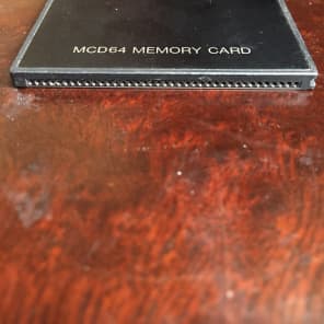 Yamaha RAM 64K BYTES MCD64 Memory Card | Reverb