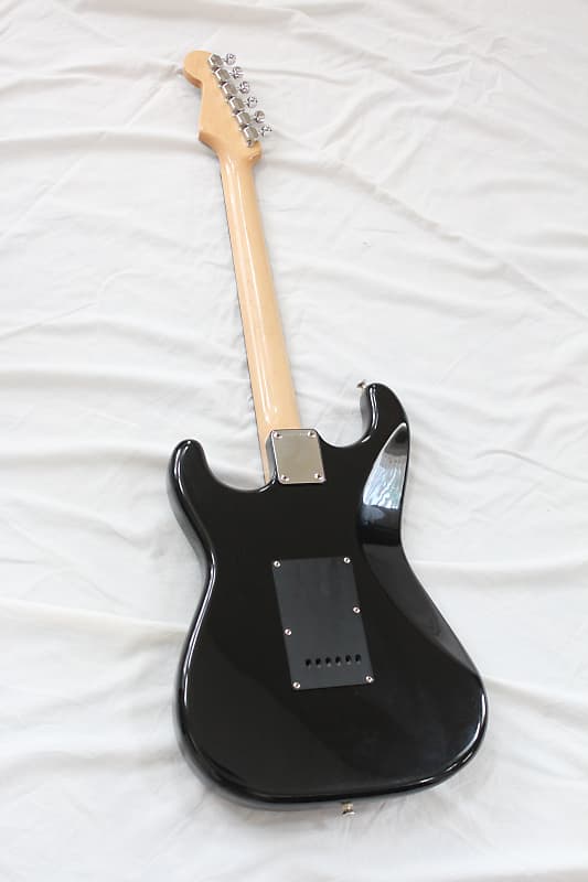 1985 Squier By Fender Japan ST-331 Stratocaster Boxer Series Single  Humbucker Delonge Style - Black