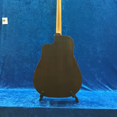 Emerald Bay  Hand made acoustic dreadnought cutaway 4 string bass image 2