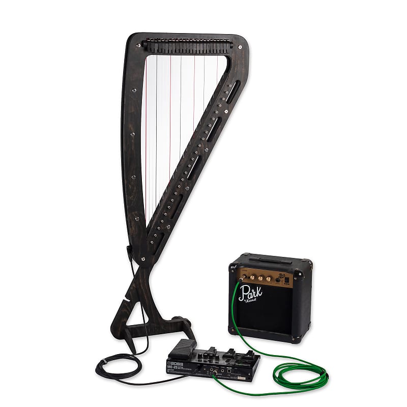 Harp-E Electric Harp Plug & Play - Black | Reverb