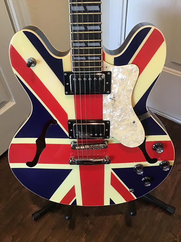 Epiphone Supernova UnionJack 完品美品デッドストック Epiphone SUPERNOVA UNION JACK Noel Gallagher(エレキギター)の