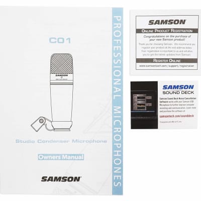 Samson C01 Large-Diaphragm Cardioid Condenser Microphone image 4