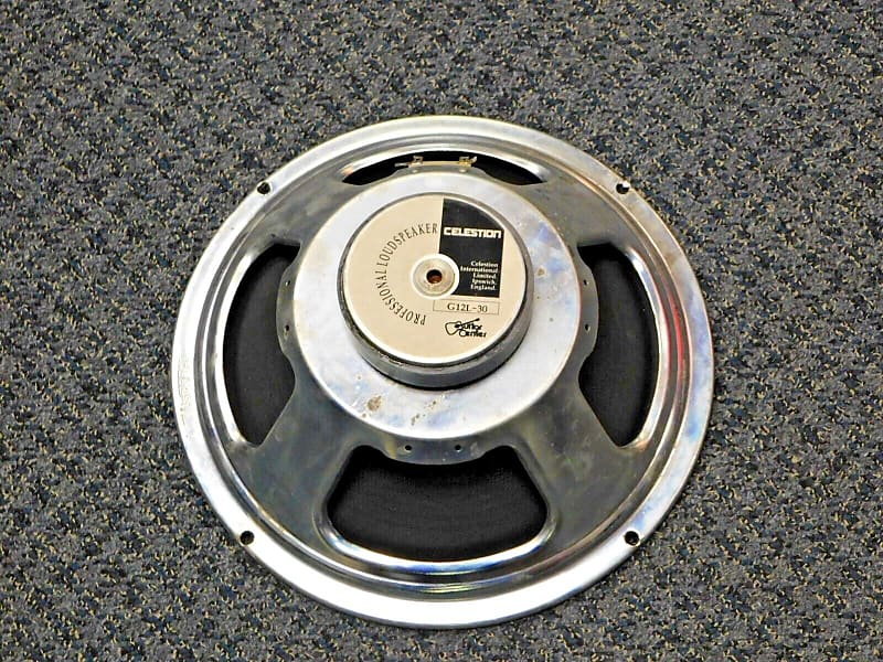 Vintage Celestion G12L -- 30Watts, 12" Speaker 8 Ohm Speaker! image 1