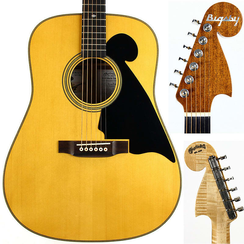 2008 Martin D-28M Merle Travis - Bigsby Headstock, | Reverb Australia