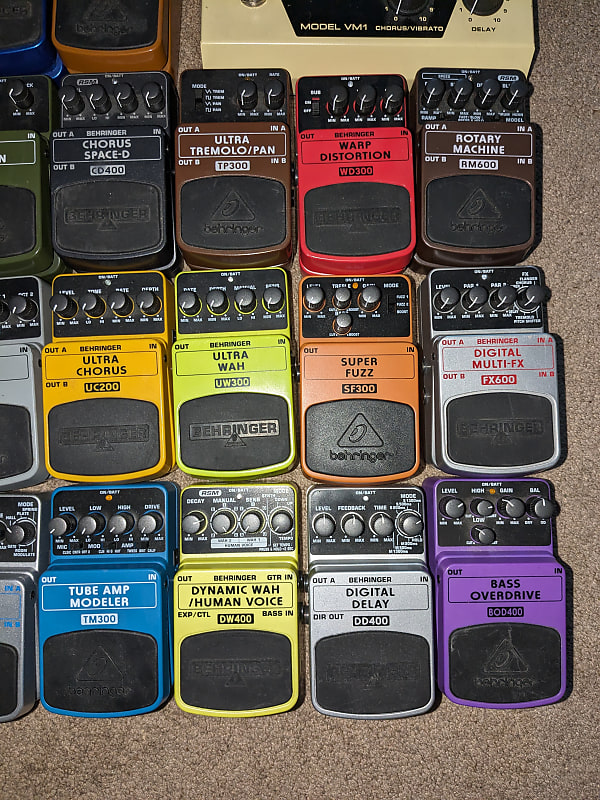 Behringer Guitar Pedal Collection | Reverb