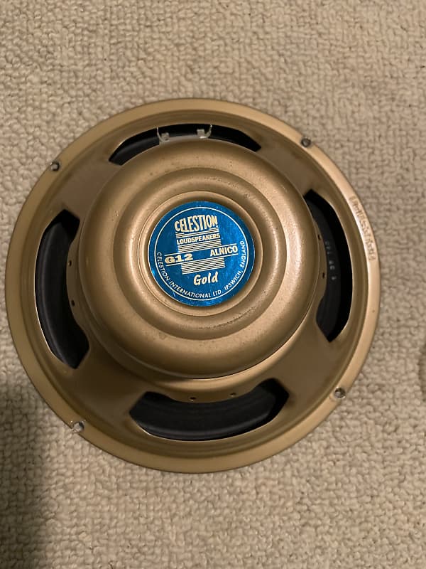 Celestion 12” Alnico Series Gold 50w 8 ohm guitar speaker Reverb