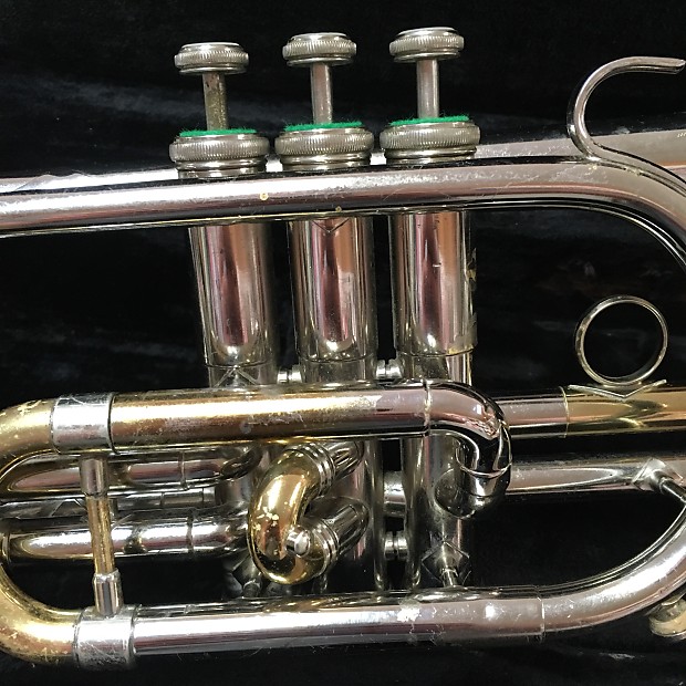 Holton Galaxy Cornet Early 1960 s with original mouthpiece and case Free Shipping