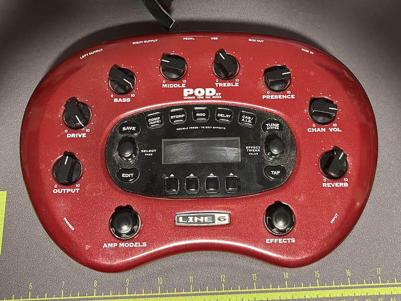 その他 LINE6  POD XT Line 6 POD xt Multi-Effect and Amp Modeler | Reverb