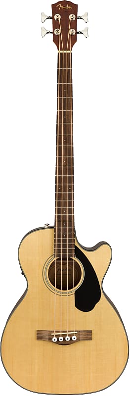 Fender CB-60SCE Acoustic-Electric Bass Natural image 1