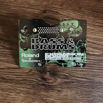 DTM・DAW Roland SR-JV80-10 BASS & DRUMS Roland SR-JV80-10 Bass & Drums Expansion Board for JV, XV