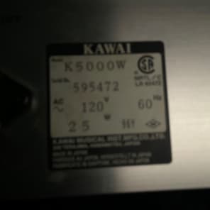 Kawai K5000W Advanced Additive Workstation 61 Key Synthesizer Keyboard image 9