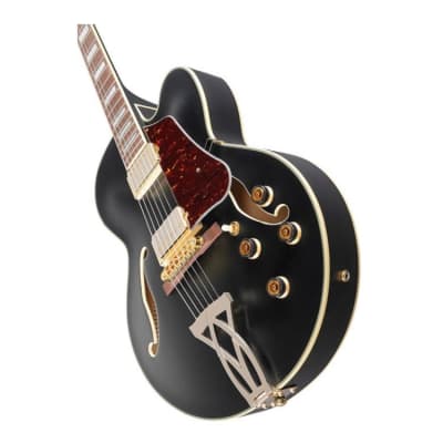 Ibanez AF Artcore 6-String Electric Guitar (Black Flat) image 2