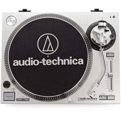 AUDIO TECHNICA AT-LP120X USB BK COPPIA GIRADISCHI PROFESSIONALE DJ NERO  NUOVO 