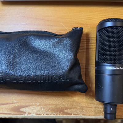 Audio-Technica AT2020 Cardioid Condenser Microphone 2010s - Black