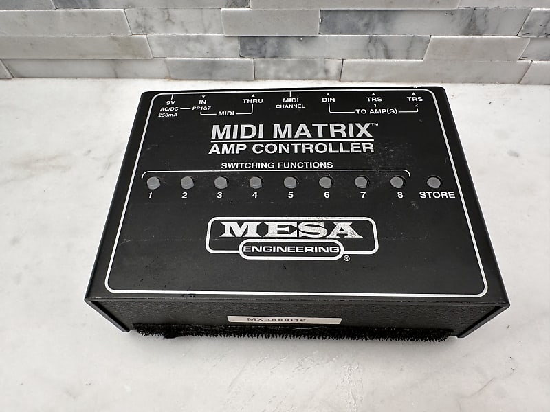 Mesa Boogie MIDI Matrix Amp Controller