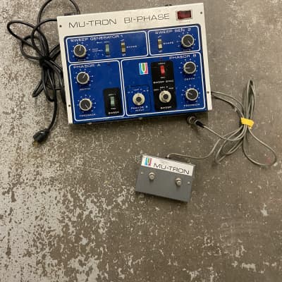 Mu-Tron Bi-Phase 1970s - Blue (owned by Steve Pocaro of Toto) for sale
