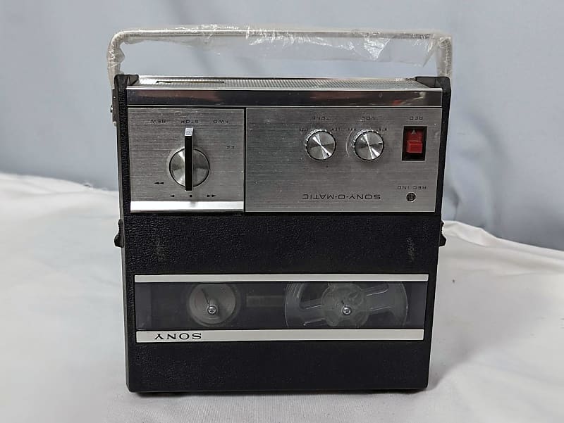 vintage 1965 Sony-O-Matic TC-900S reel-to-reel taper recorder + original  box in working condition