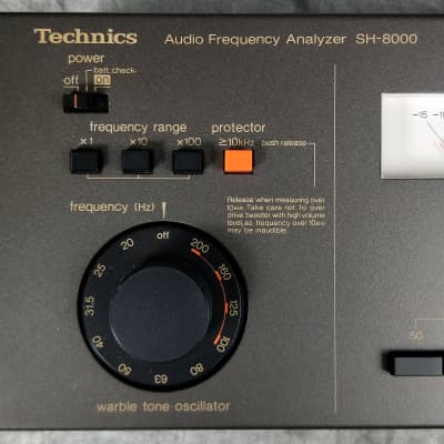 Technics SH-8000 オーディオ フリーケンシー アナライザー+apple-en.jp