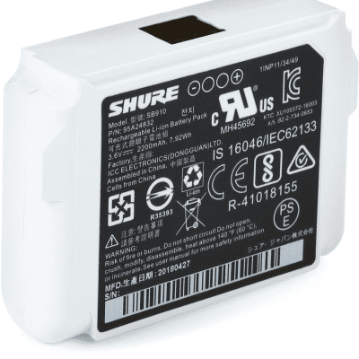 Shure SB910 Rechargeable Lithium Ion Battery