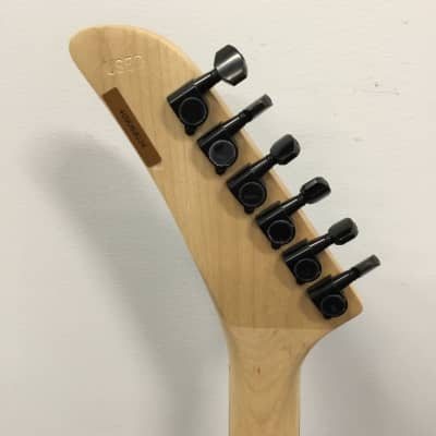 Kramer Striker Figured HSS Stoptail Transparent Black image 6