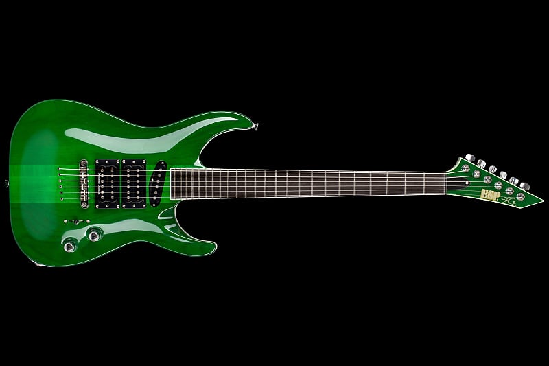 ESP Stephen Carpenter STEF-6 CS STG - See Thru Green