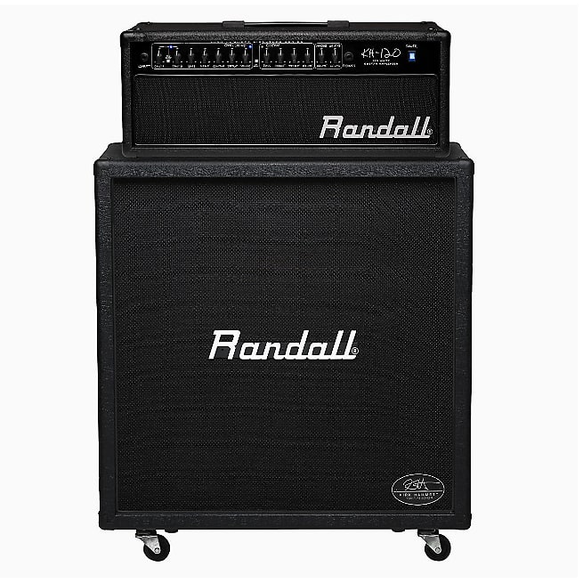 Randall KH120RHS | Kirk Hammett Signature 2-Channel 120-Watt 4x12" Guitar Amp Half Stack image 1