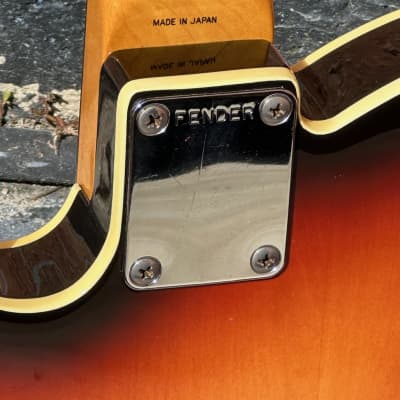 Fender Telecaster Custom '62 Reissue 1987 - very rare in the USA this MIJ Sunburst Tele Custom is the Boss ! image 13