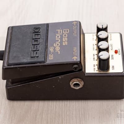 1990 Boss BF-2B Bass Flanger Guitar Effects Pedal, Green Label image 5