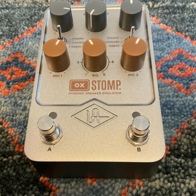 Reverb.com listing, price, conditions, and images for universal-audio-ox-stomp-dynamic-speaker-emulator