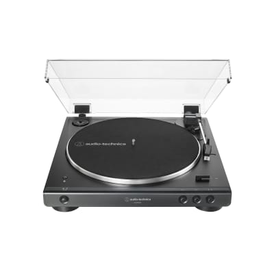 Audio-Technica AT-LP60X-BT Fully Automatic Belt-drive Turntable with Bluetooth - Black image 1