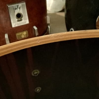 24x18 Sonor Signature bass drum in Ebony Makassar image 5