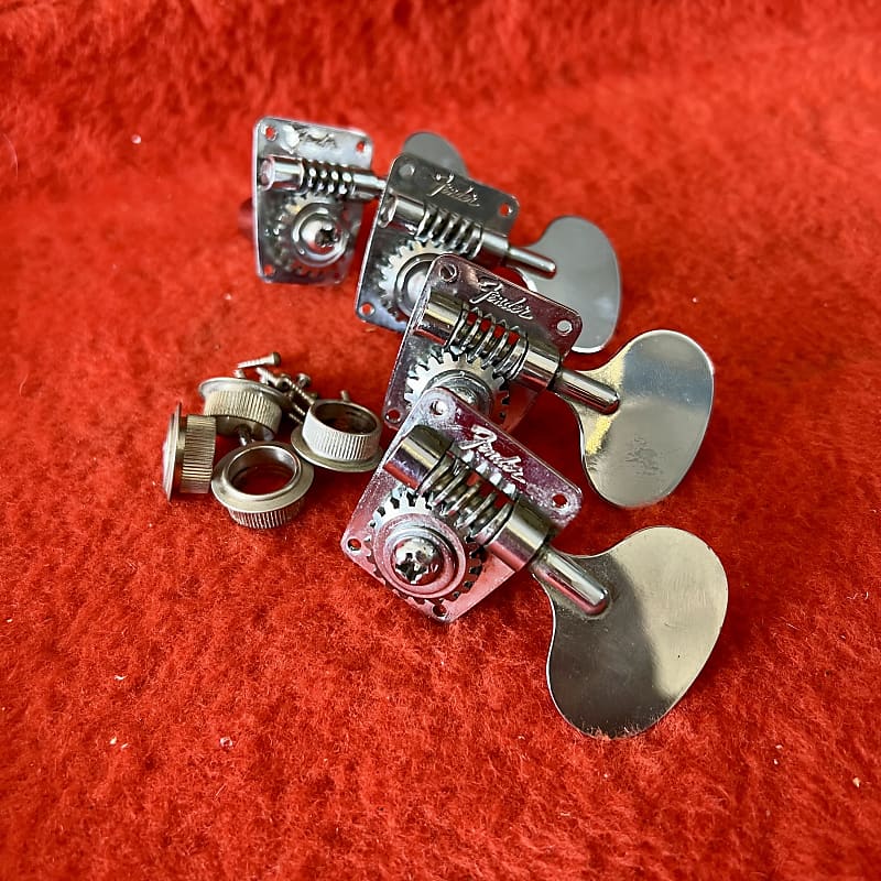 Fender Lollipop Precision Jazz bass tuners 1966 Chrome Reverb UK