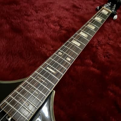 c.1968- Firstman Liverpool 67 MIJ Vintage Semi Hollow Body Guitar “Black” image 4