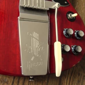 Greco SG with Lyre Vibrola 1963 Reissue SS63-70 - One of The Rarest! Maestro Tremolo image 6
