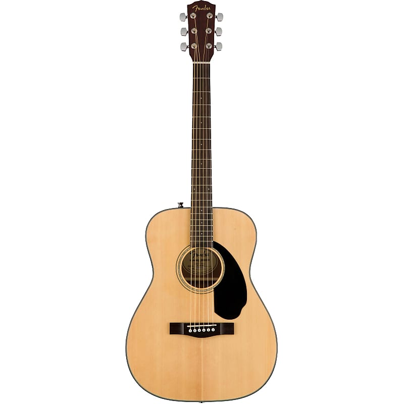 Fender CC-60S Concert Acoustic Guitar Natural image 1