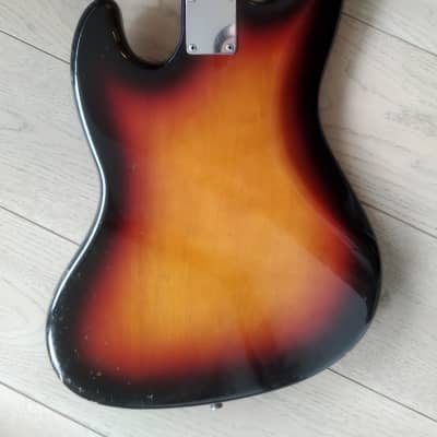 Fender Squier JV Jazz Bass 1983 Sunburst image 4
