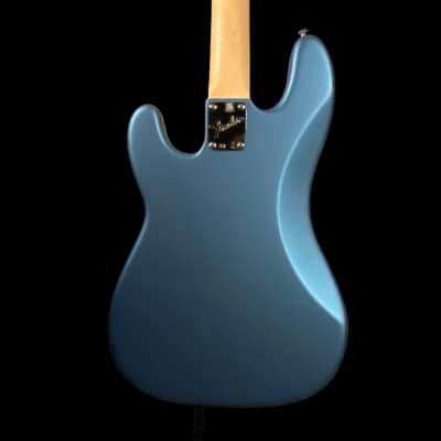Fender American Performer Precision Bass - Satin Lake Placid Blue with Maple Fingerboard image 5