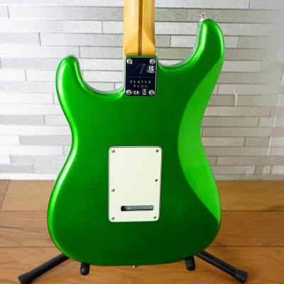 Fender Player Plus Stratocaster HSS with Maple Fretboard - Cosmic Jade image 2