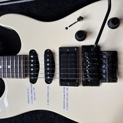 Fender HM Strat 125-1100 Early 90s - Bright White image 2