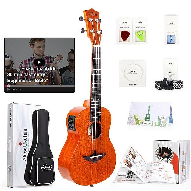 Electric Ukulele - Free Shipping - ukulele with EQ / United States / 23 inches image 1