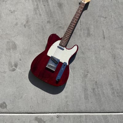 Early 2000’s Johnson Telecaster Copy Wine Red image 1