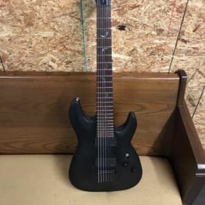 Schecter Damien-7 Diamond Series Black Matte