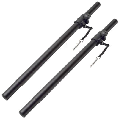 Pair Subwoofer Speaker Add On Stands/Poles NEW PA/DJ image 1