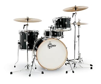 Gretsch Catalina Club 4-Piece Shell Pack (20/12/14/14SN) Piano Black, CT1-J404-PB image 1