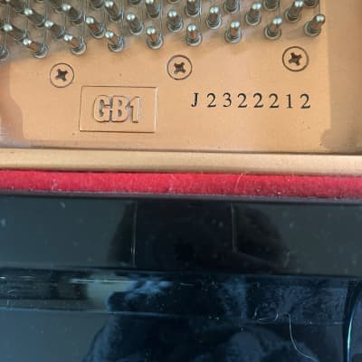 Yamaha GB1 2007 - Black Gloss Baby Grand Piano GB1 image 11