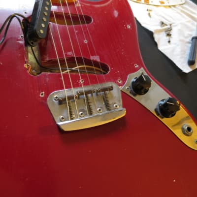 Fender Musicmaster II with Rosewood Fretboard 1964 - 1969 - Dakota Red image 22