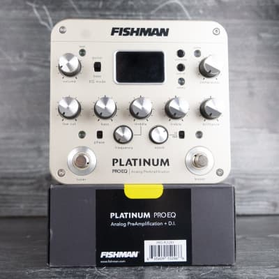 魅力の Platinum Fishman Pro プリアンプ フィッシュマン EQ